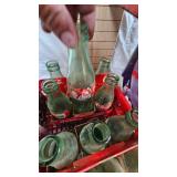 Wood Coca Cola Crate and 4-6 Pack Bottles with Various Themes