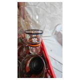 Lot of 24+ Coca Cola Glasses in Various styles