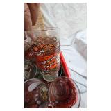 Lot of 24+ Coca Cola Glasses in Various styles