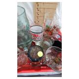 Lot of 24+ Coca Cola Glasses in Various styles