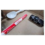 Treasure Trove of Coca Cola Items-Mug, License Plate, bottle opener, and Misc