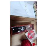 Coca Cola Themed Christmas Lot, Stockings, Ornaments, Etc