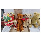 Vintage Jointed Teddy Bear Lot