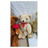 Vintage Jointed Teddy Bear Lot