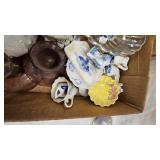 Lot of Minature Glassware, Tea Sets, Vases