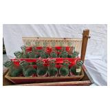 4-6pk Coke Bottles with Earnhardt Jur and Wood Crate Wagon
