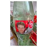 4-6pk Coke Bottles with Earnhardt Jur and Wood Crate Wagon