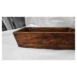 Lot of 2 Wood Land O Lakes Cheese Boxes
