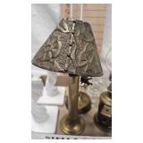 Pair of Westmorelan Milk Glass Twisted Candle Holders, and Vintage Lot