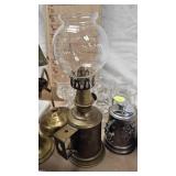 Pair of Westmorelan Milk Glass Twisted Candle Holders, and Vintage Lot