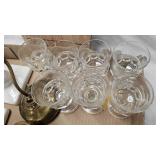 Pair of Westmorelan Milk Glass Twisted Candle Holders, and Vintage Lot