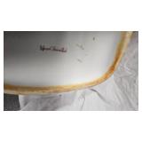 Hand Painted Bisque Vases, Porcelain Doll, and Cologne/Perfume Bottles