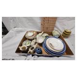 Happy Days Coin Bank by J Chein & Co, Various Plates/Dishes