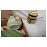 Happy Days Coin Bank by J Chein & Co, Various Plates/Dishes