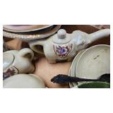 Happy Days Coin Bank by J Chein & Co, Various Plates/Dishes