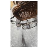 Antique Victorian Child Size Baby Carrier, early  1900