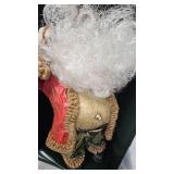 Lot of Various Christmas Santas, Reindeer, Decorations
