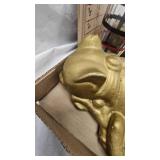 Vintage Ice Crusher, Plaster Cat, Music Box, Beaded Whimsey Purse