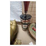 Vintage Ice Crusher, Plaster Cat, Music Box, Beaded Whimsey Purse