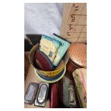 Box of Variou Storage Boxes as Shown