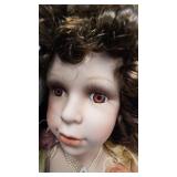 Lot of 2 Cathy Collection Porcelain Dolls in Boxes