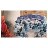 Wood Handkerchief Box and Vintage Dress Hats