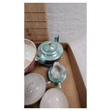 Lusterware Tea Set , Made in Japan, and Assorted Cups