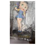Pair of Betty Boop Figurines  Glamour Girl and Betty Plays the Blues