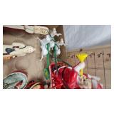 Vintage Christmas Santa Lot