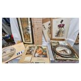 Picture/Print/Card/Decoration Lot as Pictured