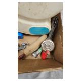 Vintage Toy Lot as Shown, Tinker Bell, Bear, Horses