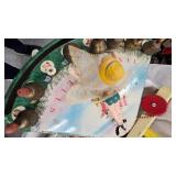 Vintage Toy Lot as Shown, Tinker Bell, Bear, Horses