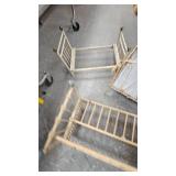 Set of 3 Vintage Doll Beds