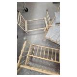 Set of 3 Vintage Doll Beds