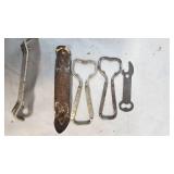 Lot of 4 Beer Themed Bottle Openers as Pictured