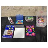 Assorted Art & Craft Supplies Lot