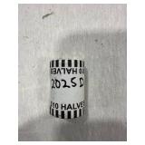 2025-D Kennedy Half-Dollar Roll COLLECTORS DREAM