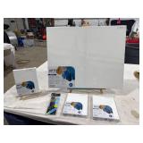 Artist Canvas & Easel Lot