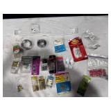 Assorted Hardware & Hooks Lot