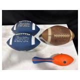 Football and Throwing Toy Lot