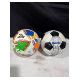 Two Soccer Balls