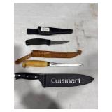 Assorted Knives with Sheaths