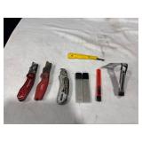 Assorted Utility Knives & Blades