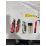 Assorted Utility Knives & Blades