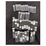 Plastic Coin Storage Tubes
