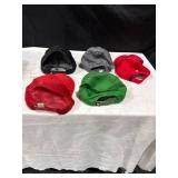 Lot of 5 Branded Baseball Caps