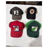 Four Animal Farm Trucker Caps