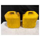 Two 5-Gallon Diesel Cans