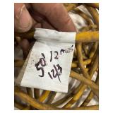 50ft Yellow Electrical Extension Cord
