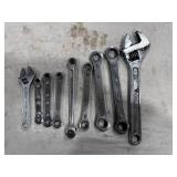 Assorted Wrench Set with Organizer